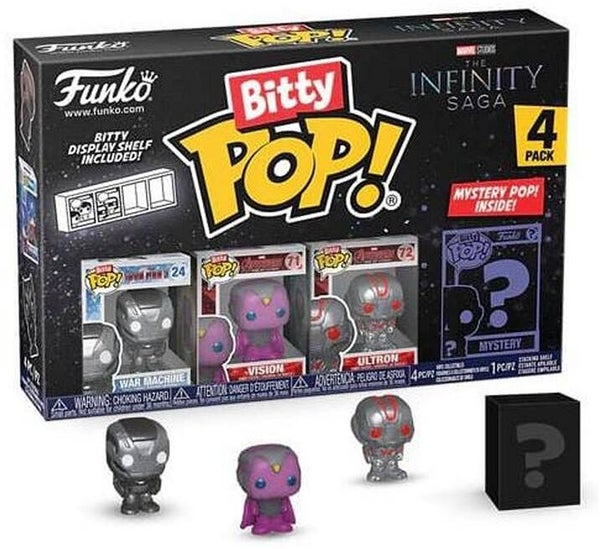 Bitty POP! Marvel Iron Man 4-Pack 9,5x14cm