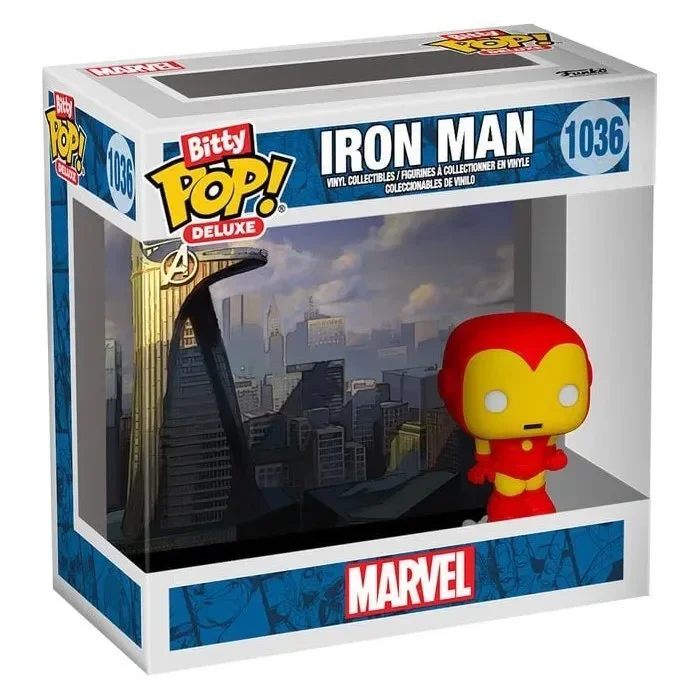 Figurine Funko Bitty Pop Deluxe Iron Man Avenger Tower  - Funko / Figurine Funko