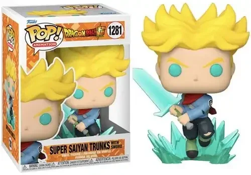 POP! Animation Dragonball Z Super Saiyan Trunks with Sword
