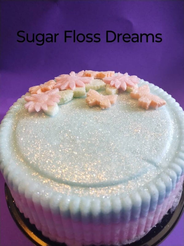 8" Cotton Candy Cake