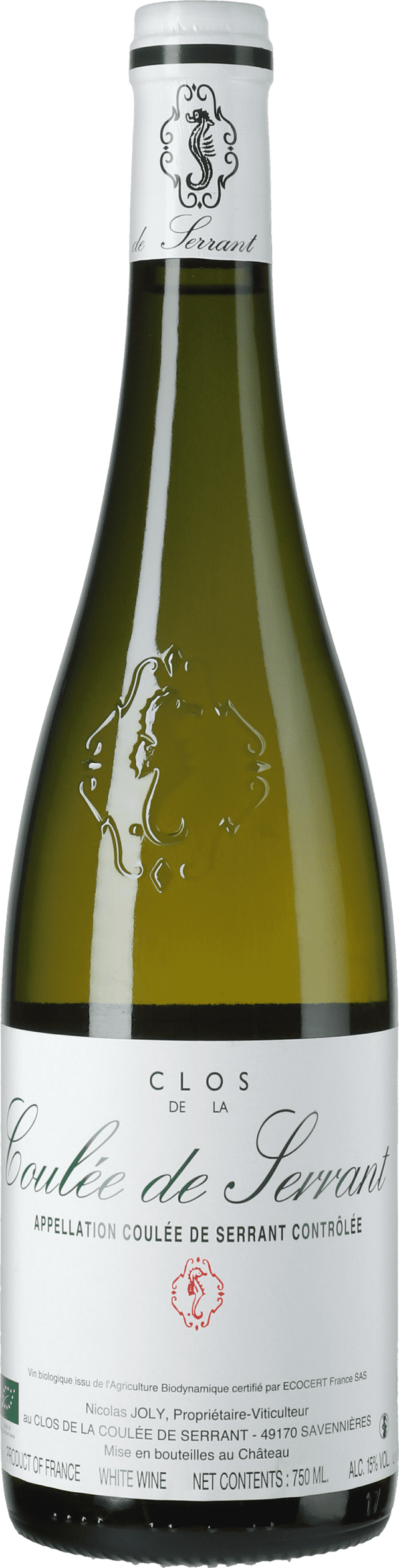 Nicolas Joly: Clos de la Coulée de Serrant 2023