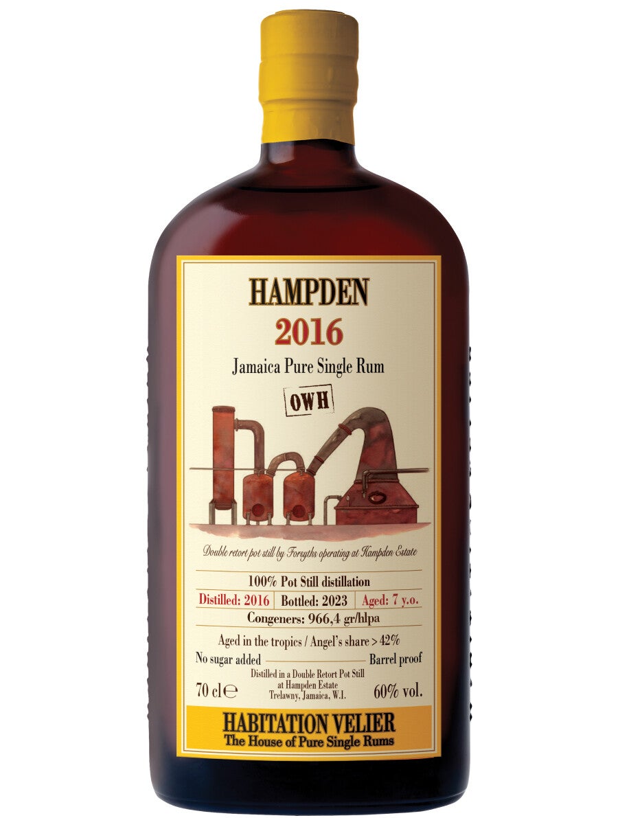 Hampden 2016 7YO OWH 60° 70cl