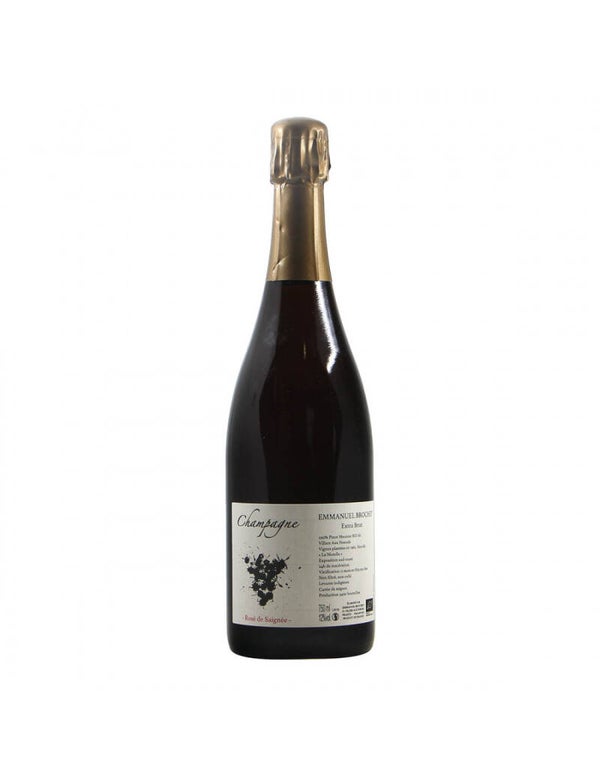 CHAMPAGNE ROSE'DE SAIGNEE EXTRA BRUT EMMANUEL BROCHET