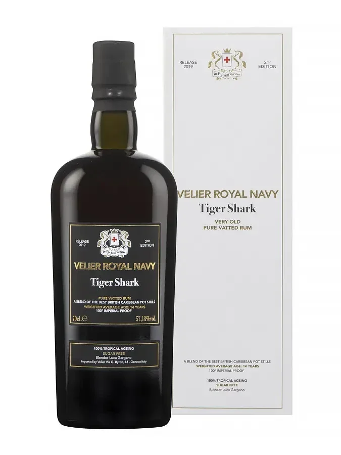 Velier Royal Navy TigerShark 2ND Release 57,18° 70cl