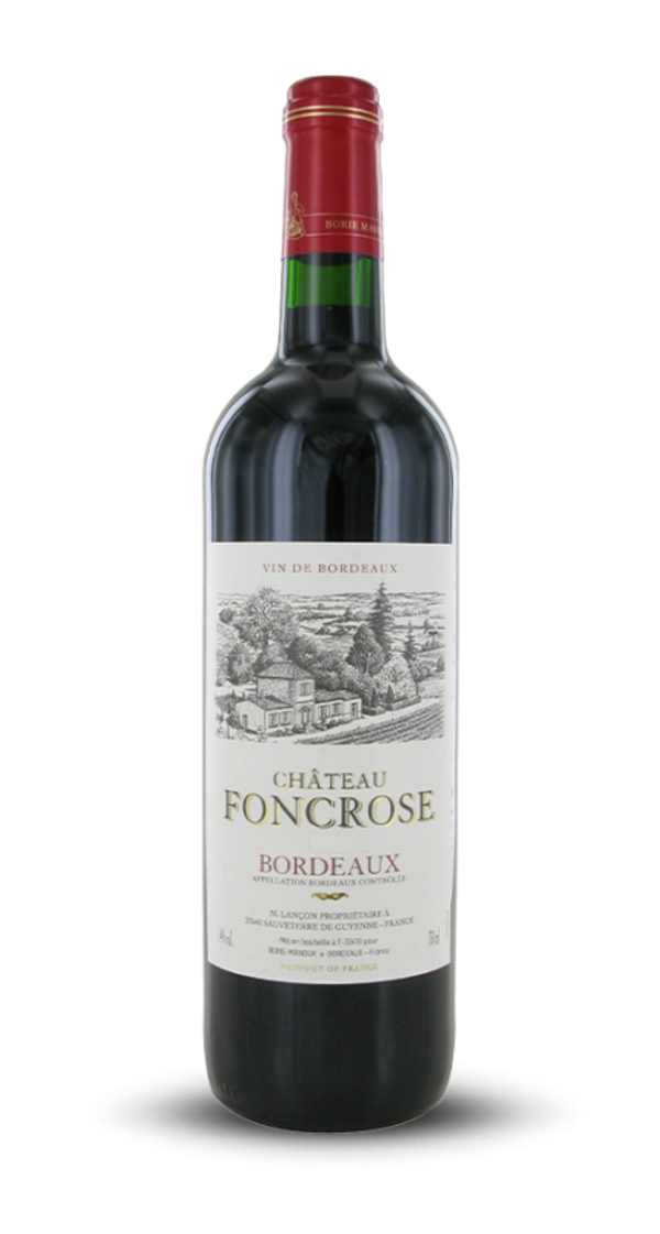 Château Foncrose Bordeaux 2016 75cl