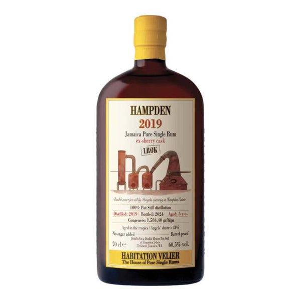 Hampden 2019 LROK EX-SHERRY 60,5° 70cl