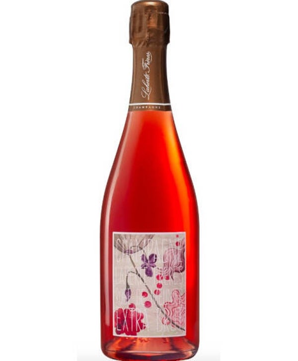 Champagne Rosè Meunier ex Brut Lahe 75cl