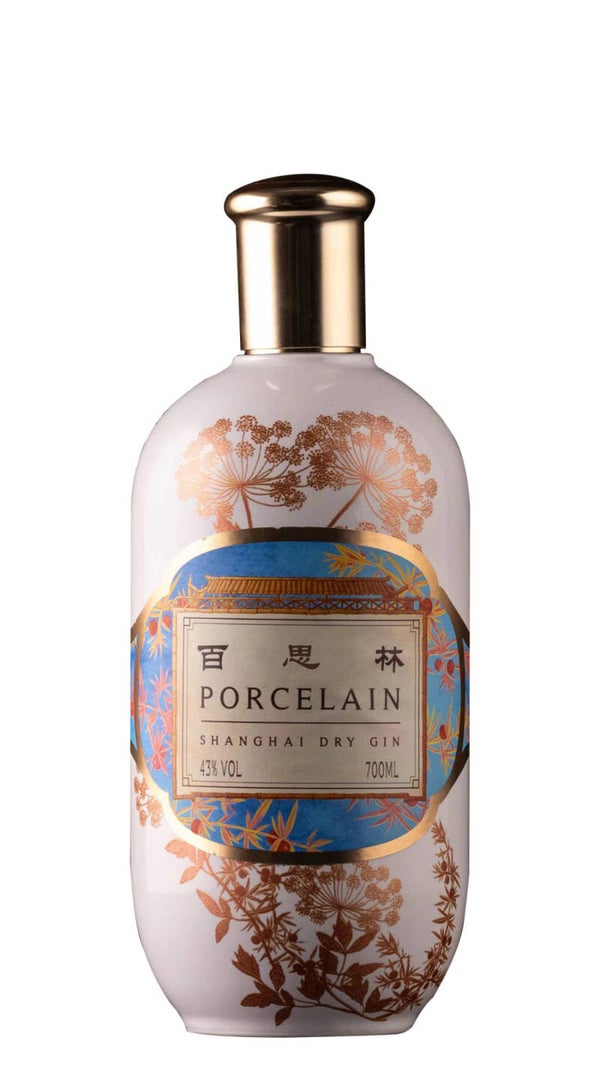Porcelain Shanghai Dry Gin 43° 70cl