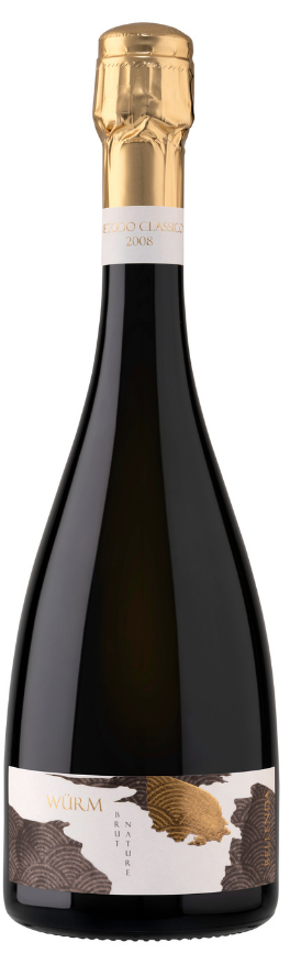 Bellenda Wurm 2008 Spumante Blanc de Blancs Brut Nature Metodo Classico 150 mesi 75cl
