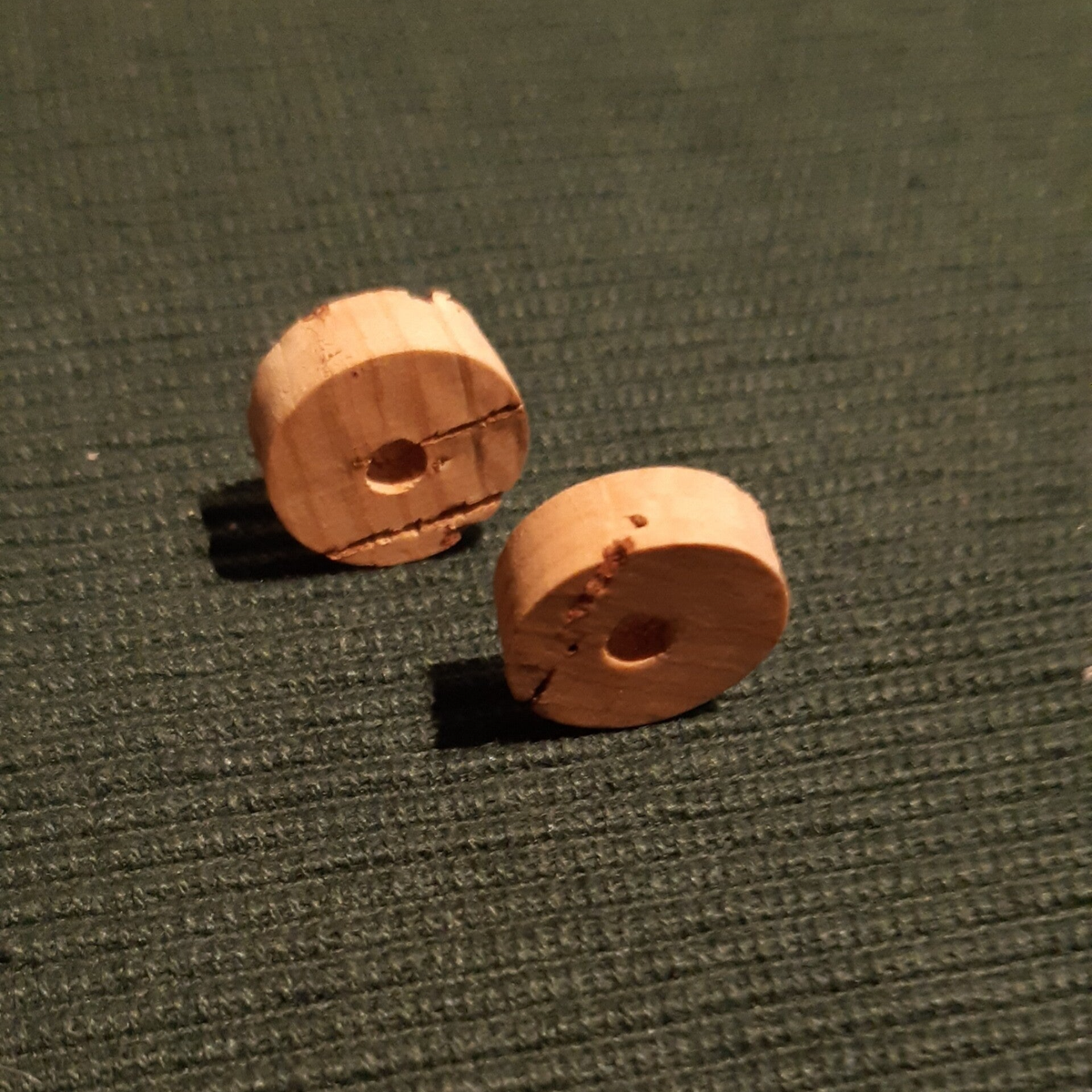 Fuel, Petrol Tap Replacement Corks (2) for Vintage Motorcycle Push/Pull