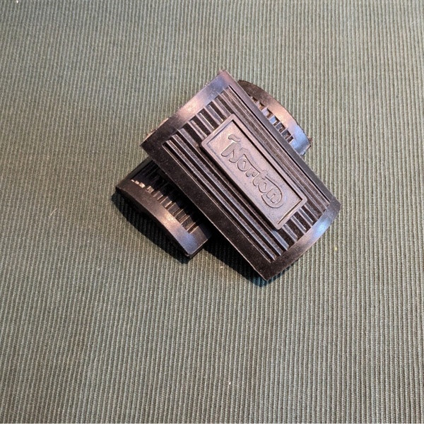 Footrest pedal style replacement rubber for Vintage Norton Motorcycles