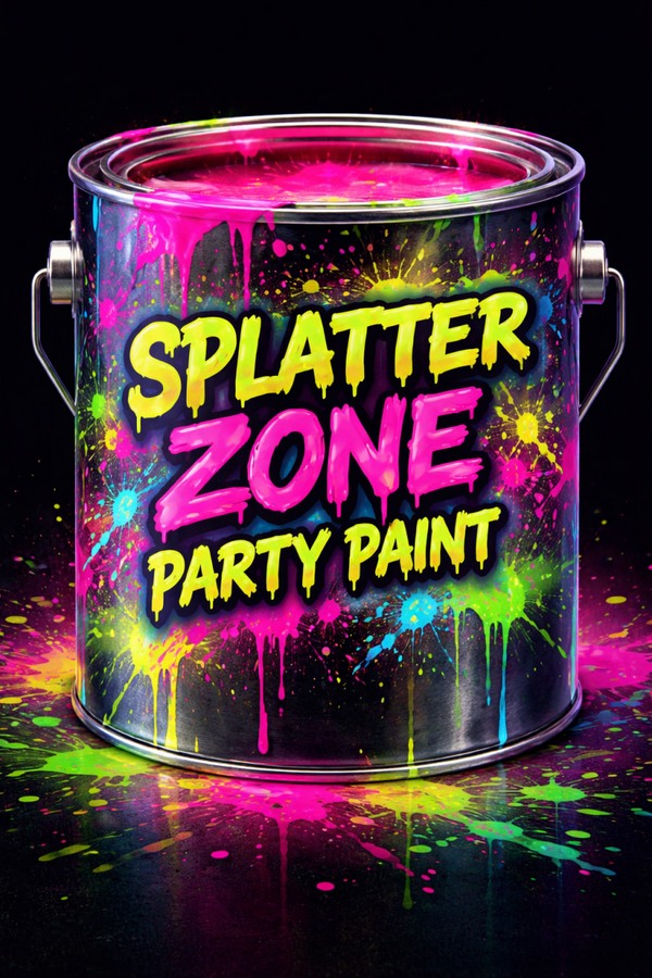 Splatter zone party paint Gallon