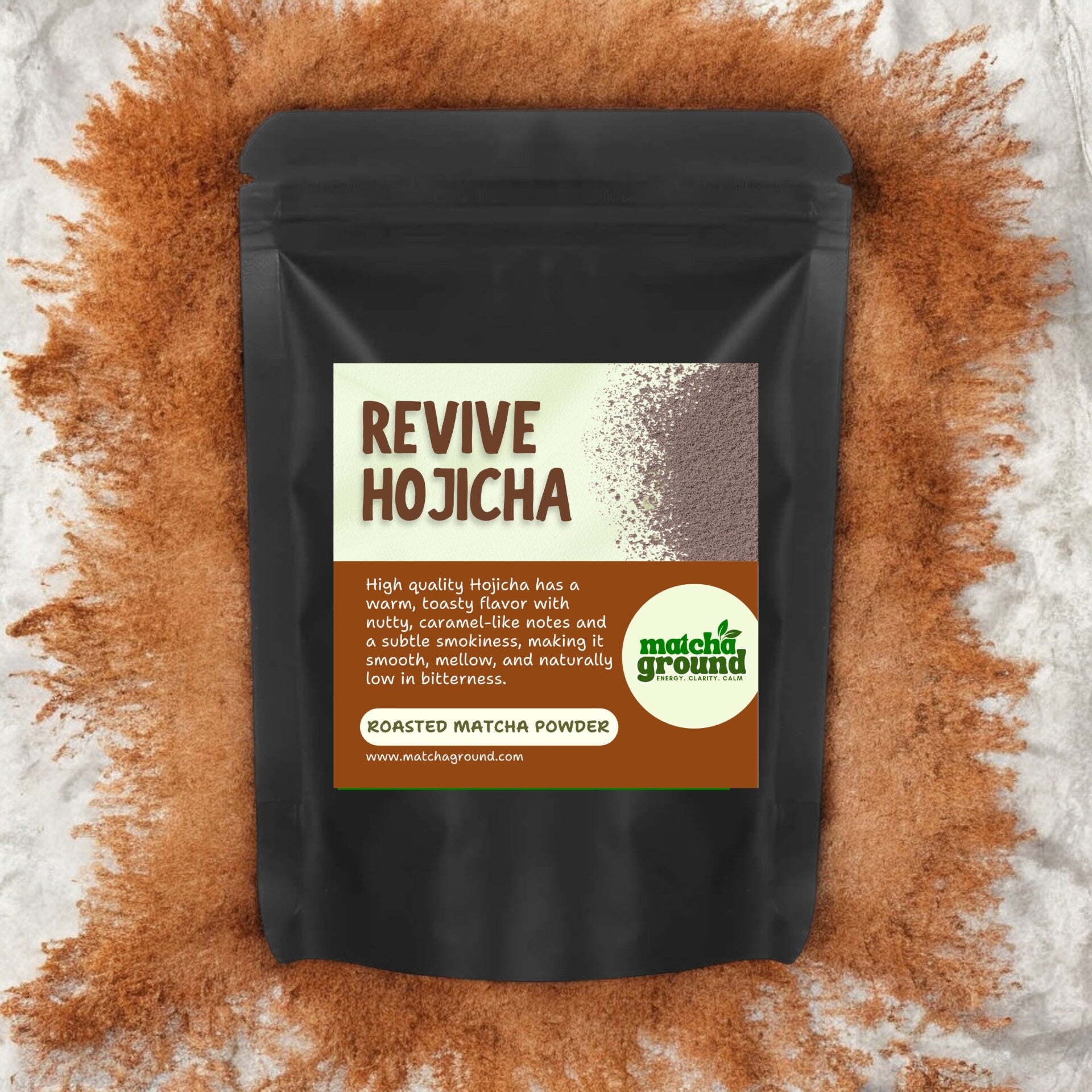 Revive Hojicha - Premium Roasted Matcha Powder