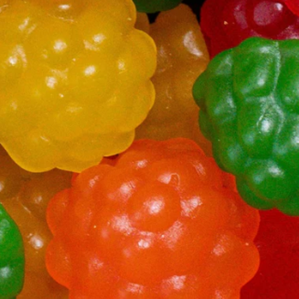 Mûres Colorées Lisses (100g)