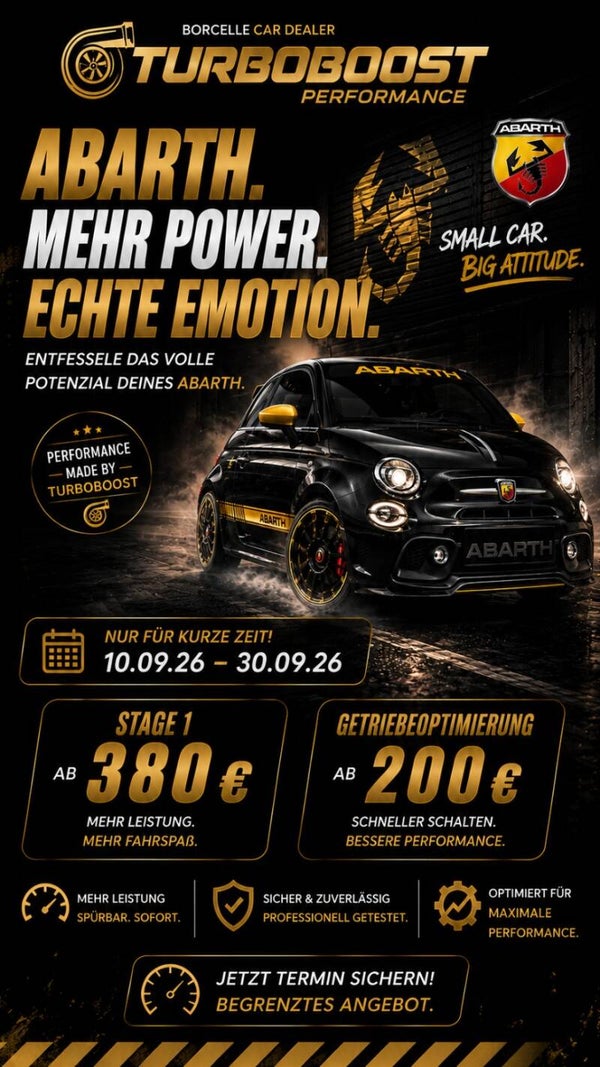 Abarth 500 595 Stage 1