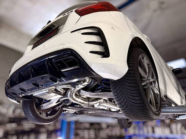Hurricane 3,5" Klappenabgasanlage für Mercedes A45AMG 360PS