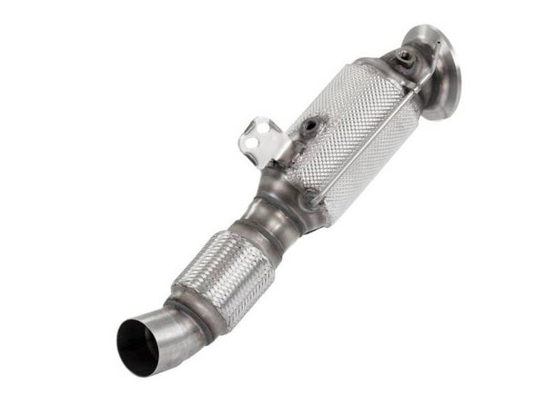 HJS ECE OPF Downpipe 80mm für BMW M140i, M240i 340i, 440i - 90 82 2055