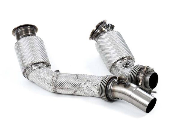 HJS ECE Downpipe 80mm für BMW M3/M4 (F80 F82 F83) - 90 81 2040