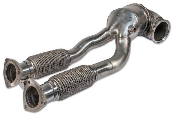 HJS ECE Downpipe 3" für Audi RS3 8V und Audi TT RS 8J - 90 81 1170