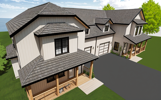 3 Bedroom, 2 Story Duplex