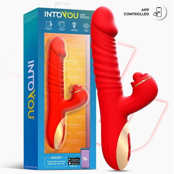 Vibrador con Thrusting y Waving y APP USB Magnético