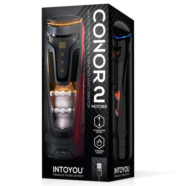 INTOYOU Conor Masturbador Masculino con Thrusting, Vibración y Calor