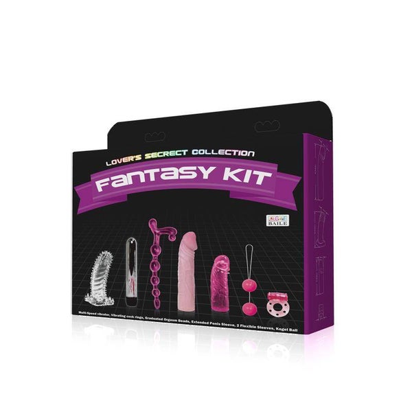 BAILE Kit de Vibrador y Fundas para el Pene