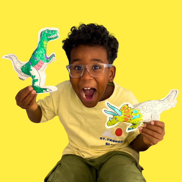Kleur3D Dino