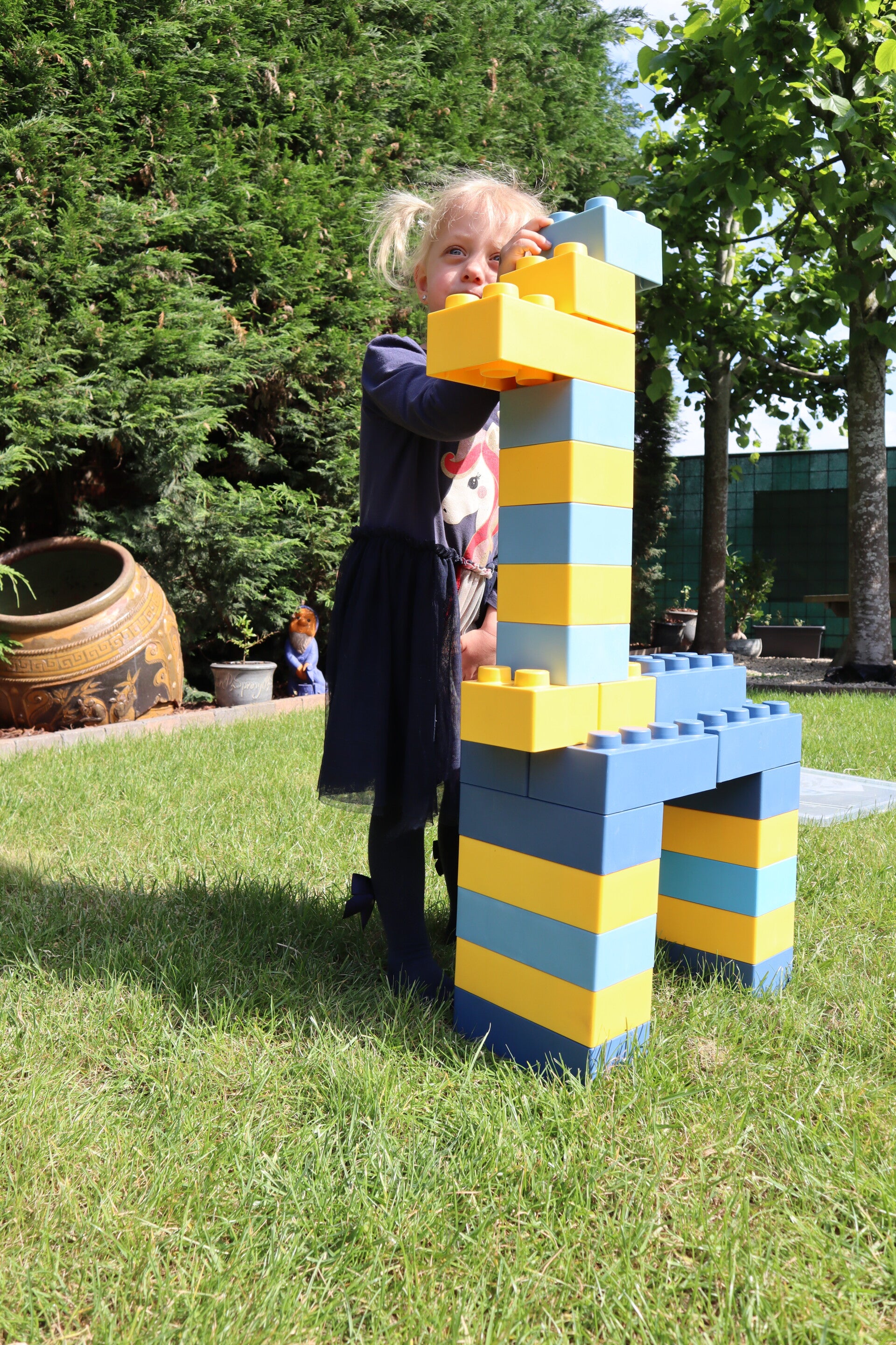 Reuze bouwblokken