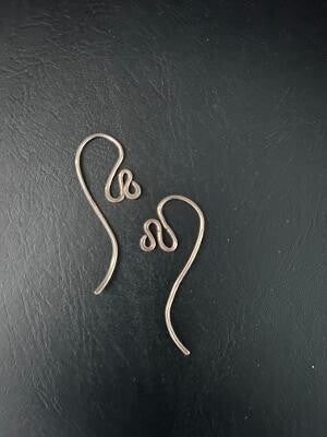 20 gauge 14/20kt gold fill swirl earrings