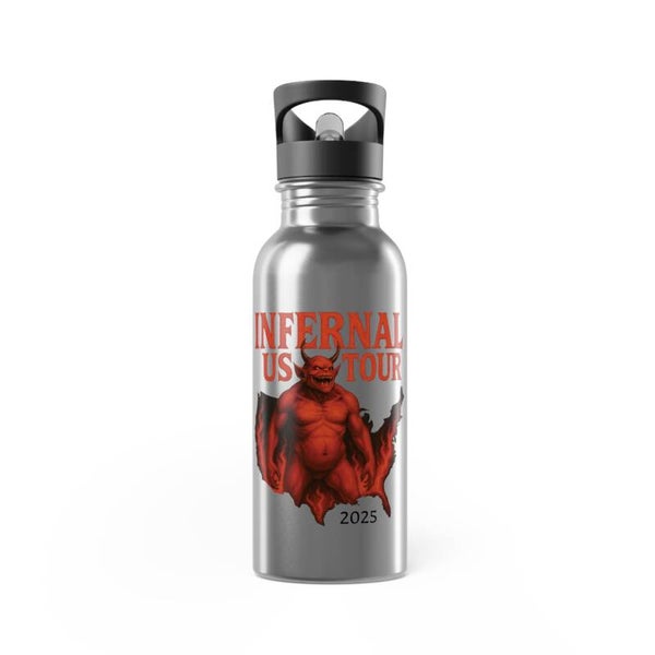 Grime House Films - Infernal US Tour Stainless Steel Water Bottle, 20oz , Eco-friendly Flask