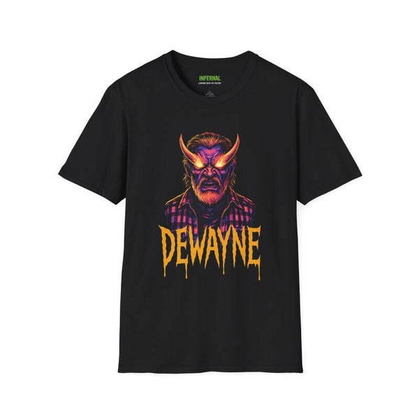 Grime House Films - Demon DeWyane - character t-shirt