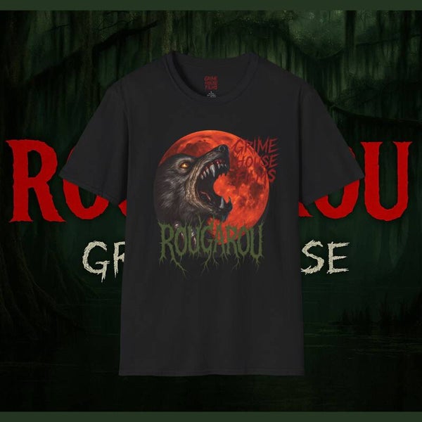 Grime House Films - Rougarou - Blood Moon - ultra soft t-shirt