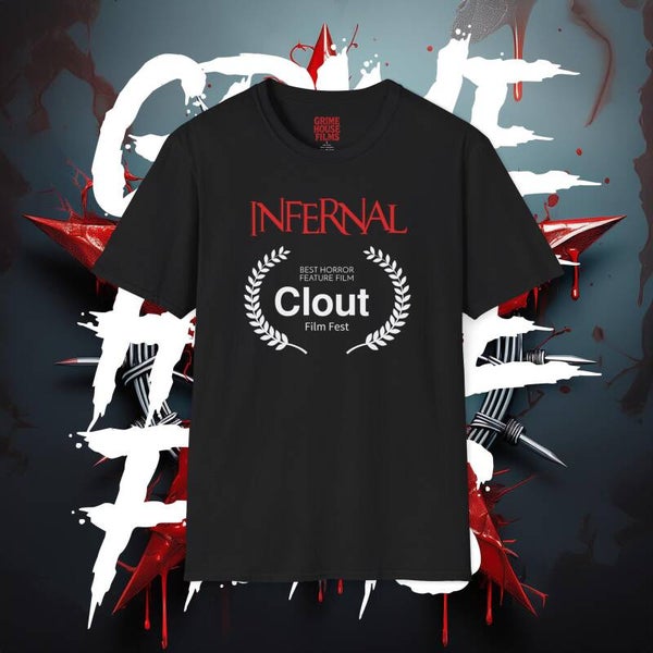 Grime House Films - INFERNAL // Clout Festival Winner Tee (double-sided print)