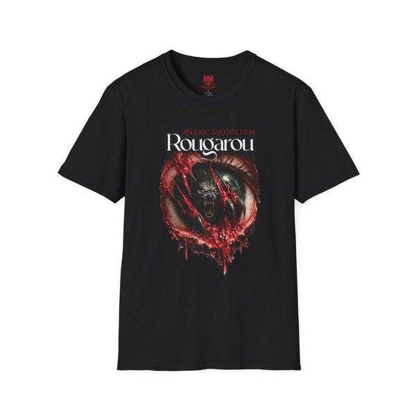 Eric Mathis Films - Rougarou - gory eye - soft-style t-shirt