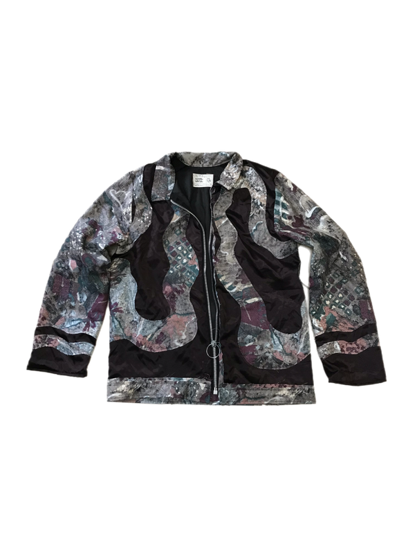 Squiggles and Satin Jacket