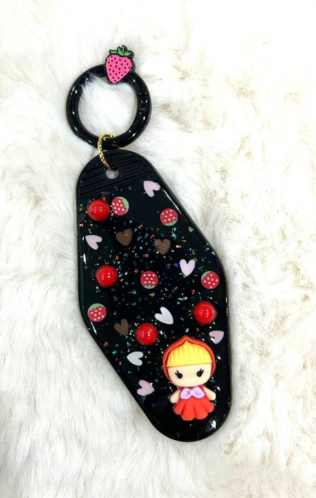Porte clé petite fille