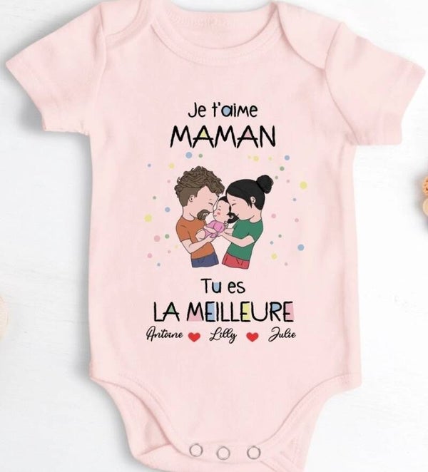 Body Bébé Personnalisable