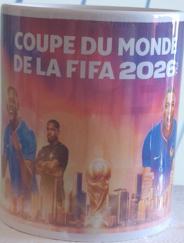 Mug de la coupe du monde 2026