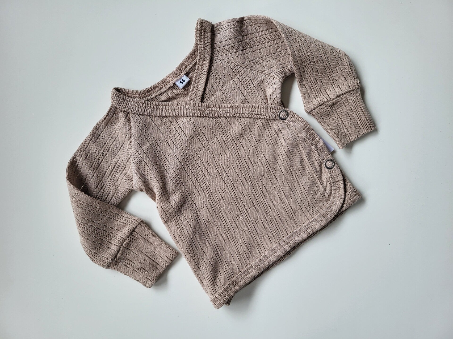 Overslagshirtje pointelle