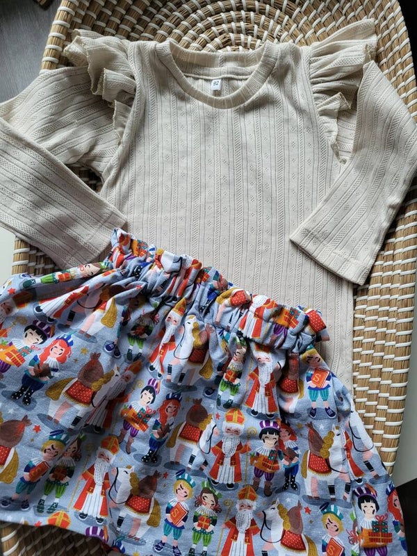 Paperbag skirt sint intocht