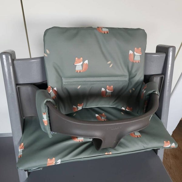 Stokke kussenset gecoat vosjes