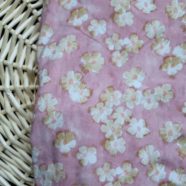 Bold floral pink