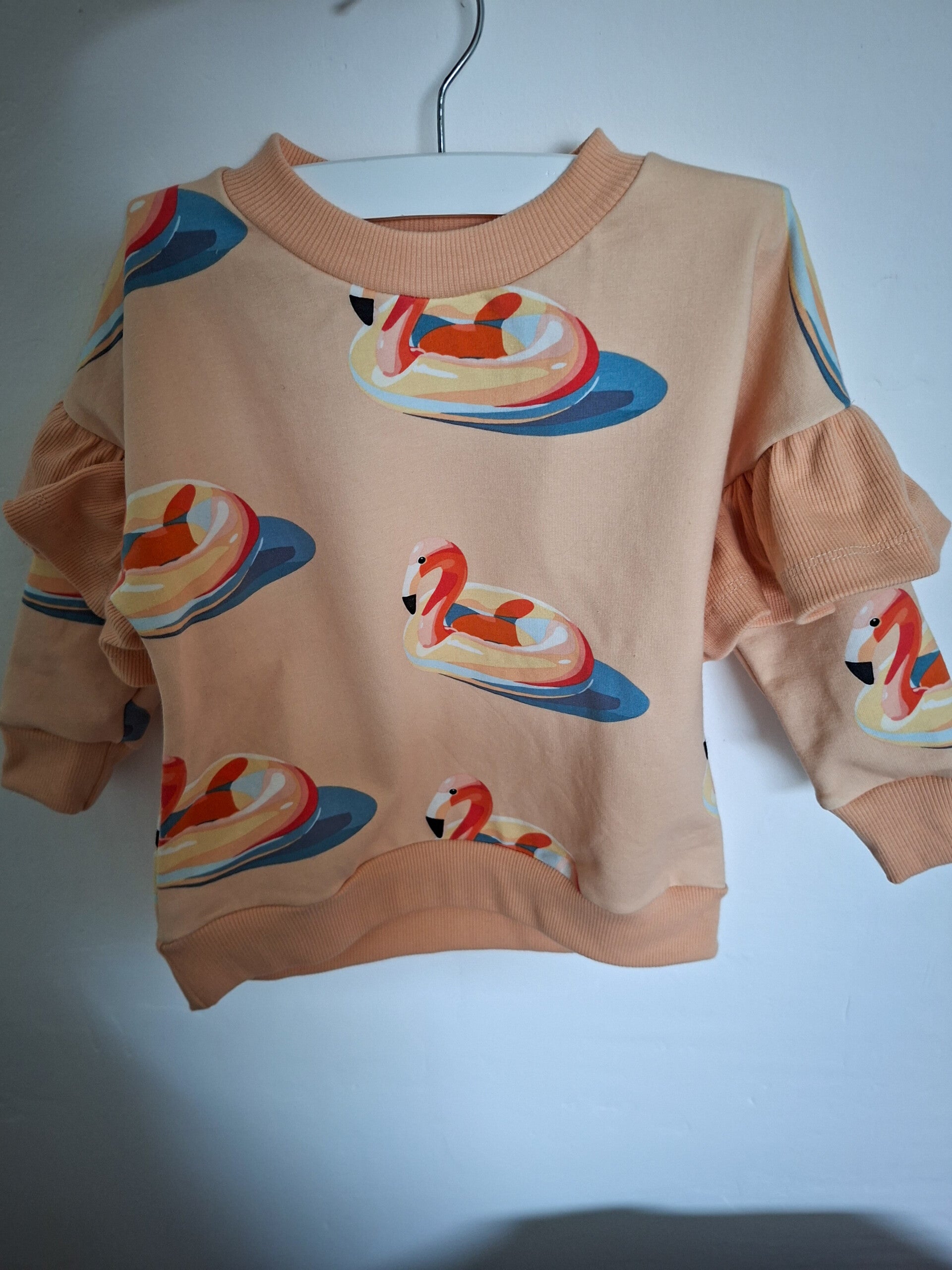 Sweater inflatable flamingo's