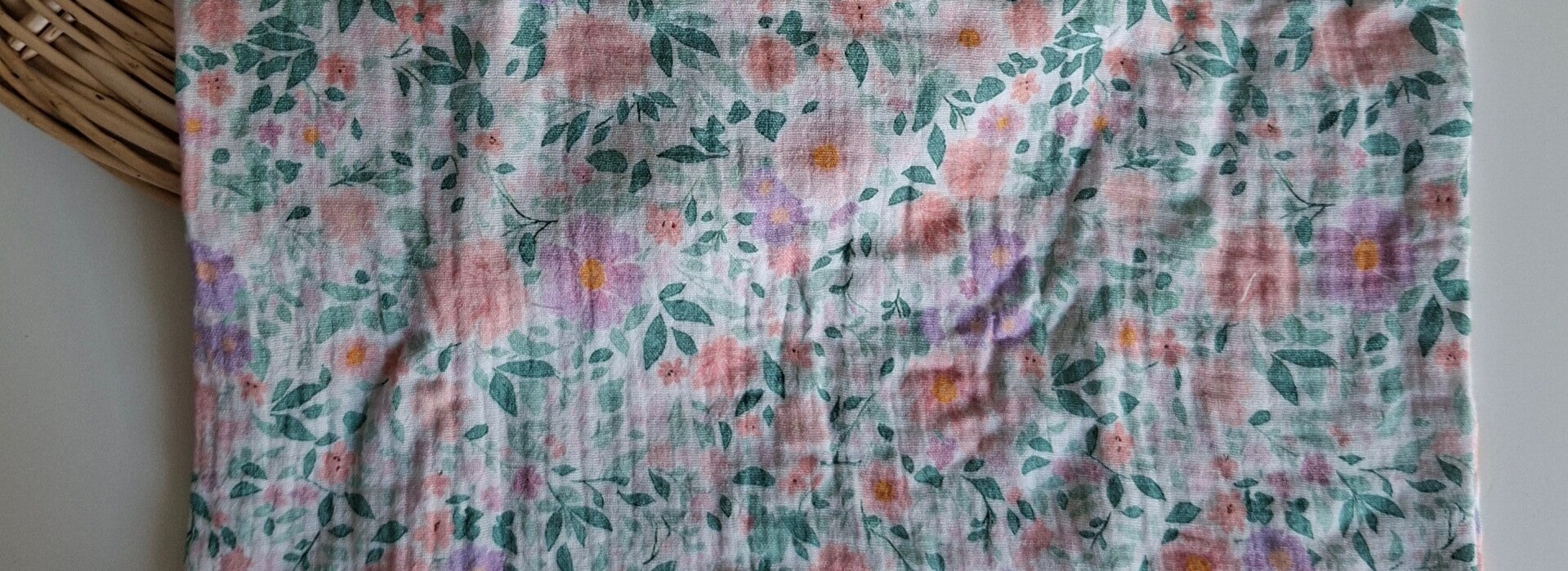 Hydrofiel roze bloemetjes