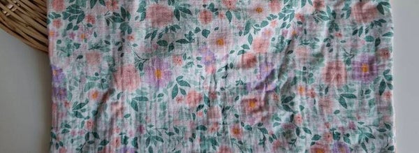 Hydrofiel roze bloemetjes