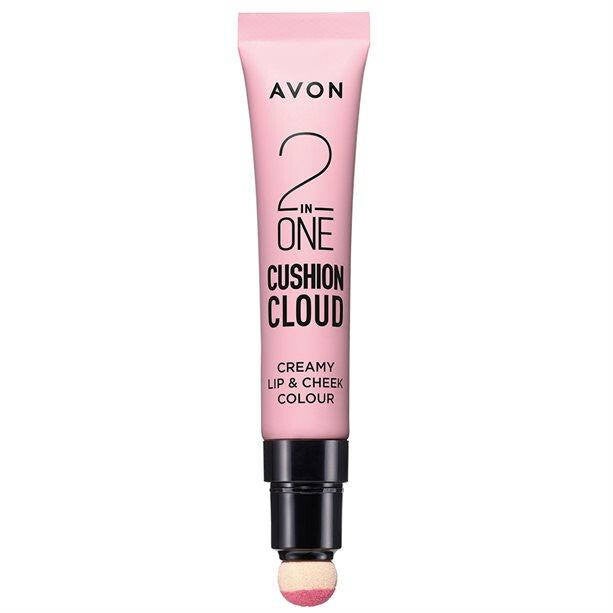 Color 2 en 1 Labios y Mejillas Avon Cushion Cloud | Textura Cremosa y Acabado Natural