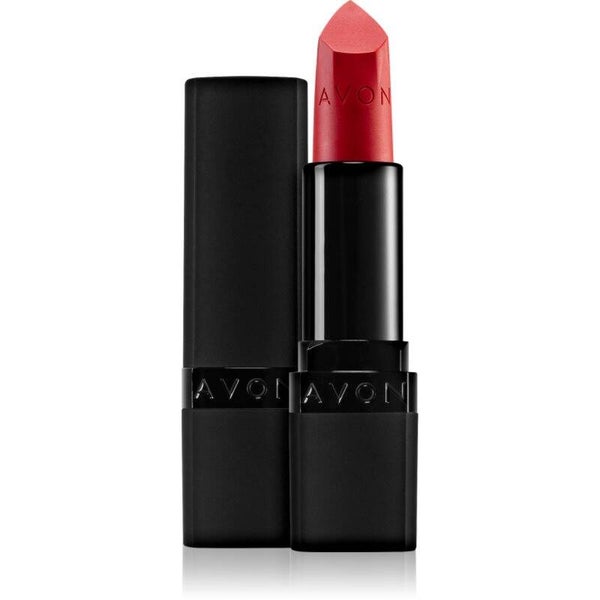 Labial Avon Ultra Matte Lipstick – Tono Ruby Kiss