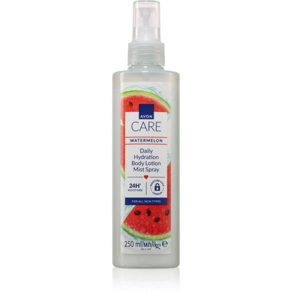 Avon Care Watermelon Body Lotion Mist Spray | Hidratación Corporal Refrescante 24 h