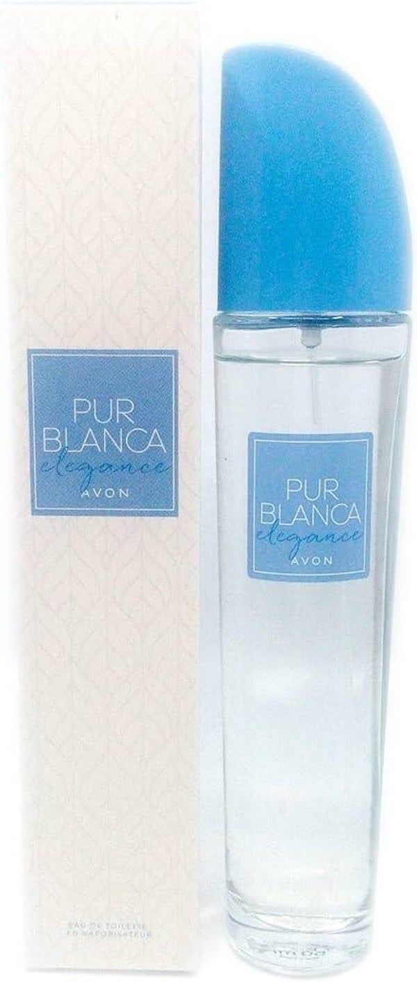 Avon Pur Blanca Elegance Eau de Toilette – Perfume Femenino Floral Suave, Elegante y Fresco